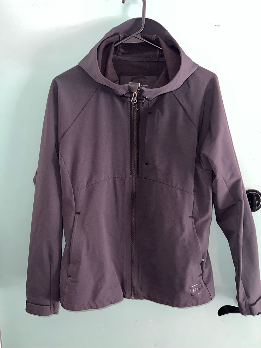 REI Women's Hooded Softshell Jacket in Black